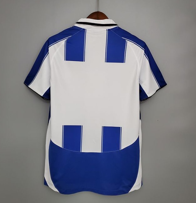 03 / 04 Porto blue white soccer jersey