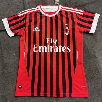 11-12 AC Milan Home Retro Jerseys Shirts