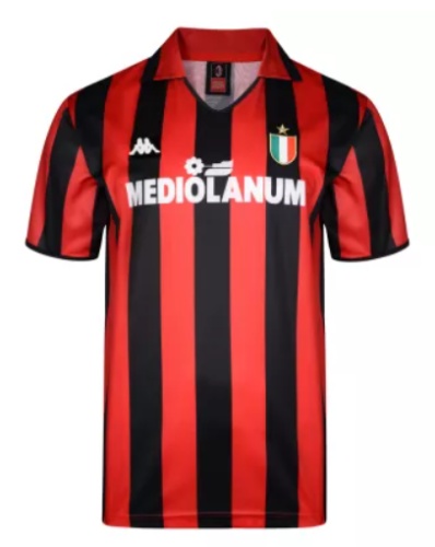 1988 / 1989 AC Milan HOME SOCCER JERSEY