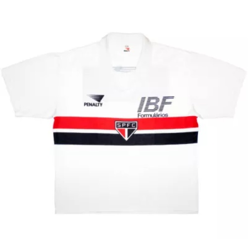 1991 Sao Paulo home retro jersey