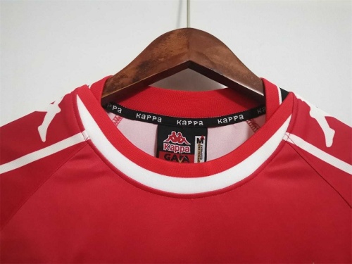99-00 Adult Monaco home red retro soccer jersey football shirt