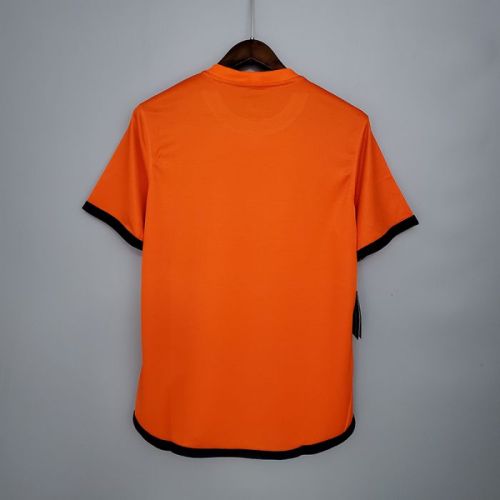 Retro Holland 2012 home version short sleeve training suit