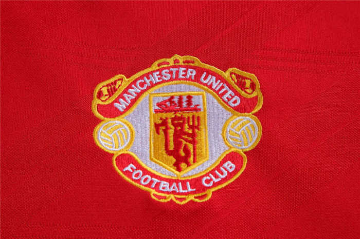 1986 Manchester United HOME SOCCER JERSEY