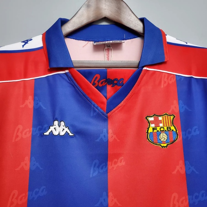 Mens Barcelona Retro Home Jersey 1992-95