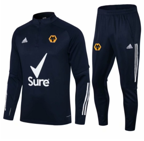 2021-2022 Wolverhampton Wanderers F.C. Royal blue jacket training suit