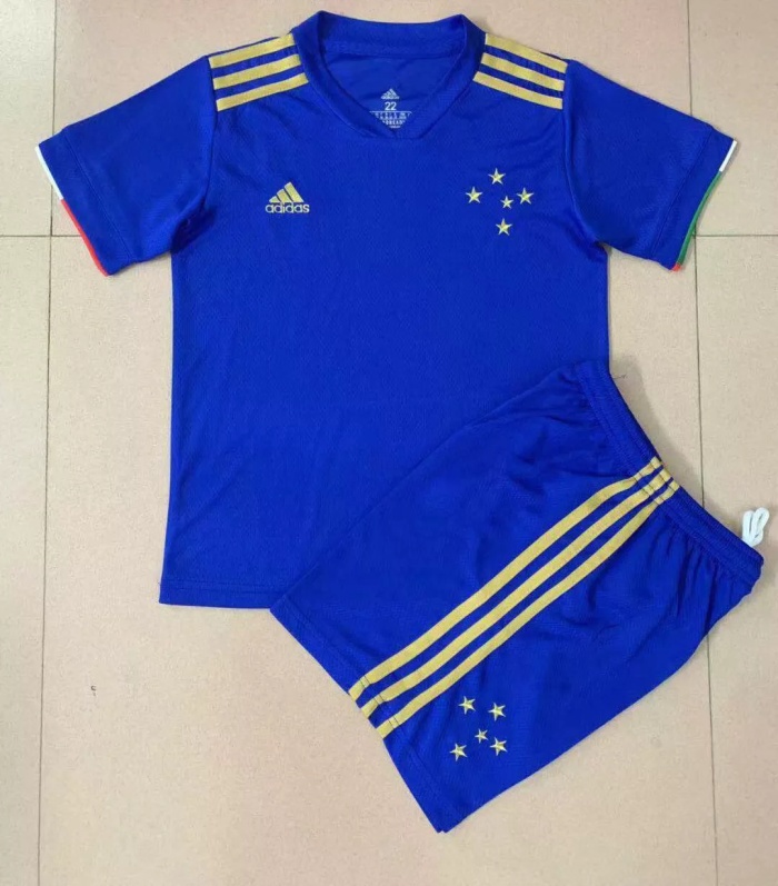 Kids Cruzeiro Home Jersey 2021/22