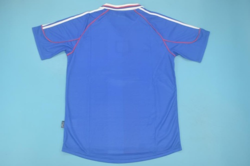 Lyon 99/00 Away Blue Soccer Jersey