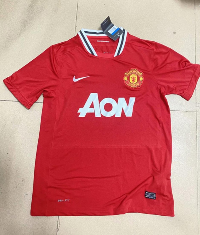 Manchester Utd 11/12 Home Soccer Jersey