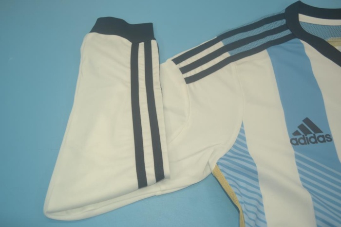 Argentina 2014 World Cup Home Long Soccer Jersey