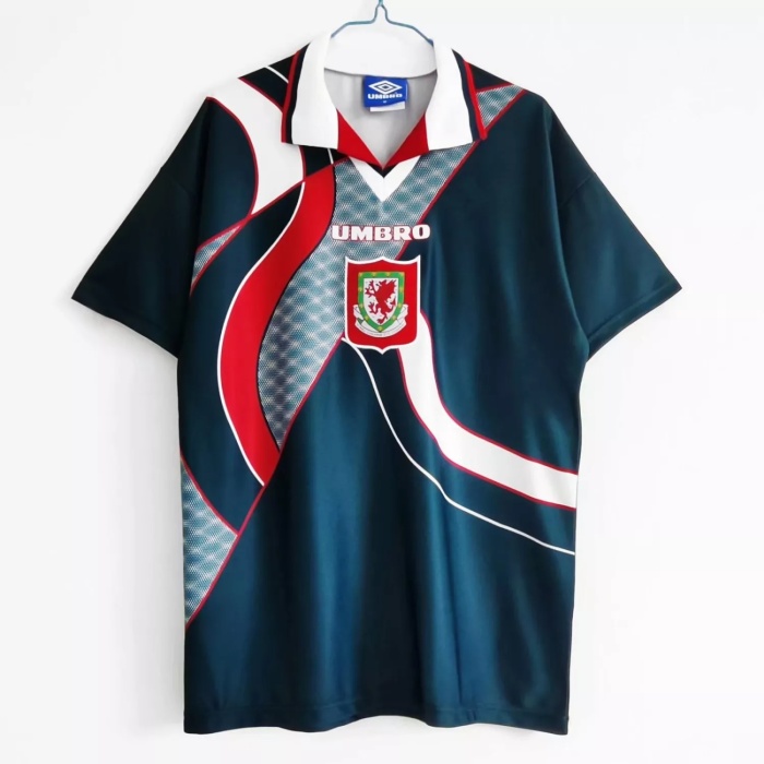 94-95 Welsh Home Retro Jersey Fans Version
