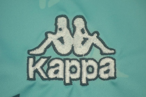 Barcelona 96/97 Away Blue Long Soccer Jersey