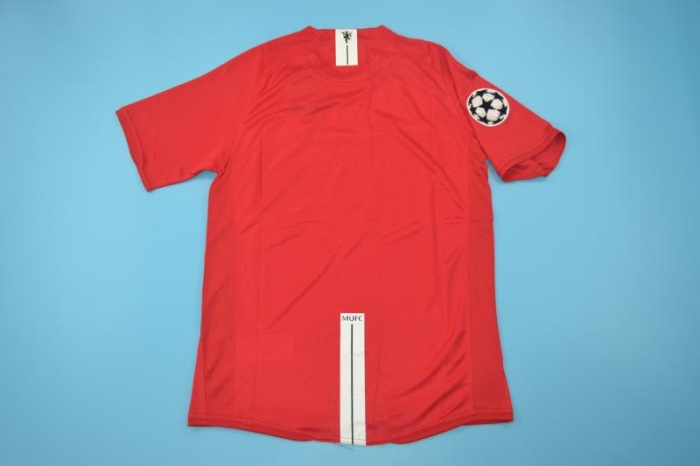 Manchester Utd 07/08 Home UCL Final Jersey