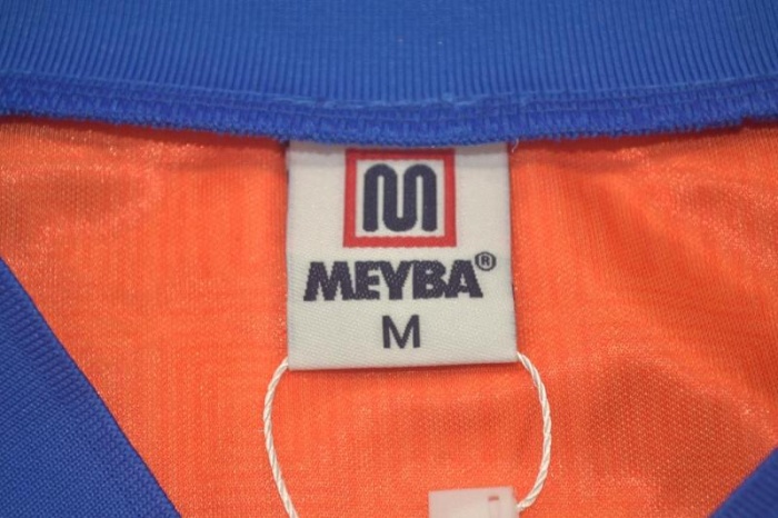 Barcelona 92/93 Away Orange Soccer Jersey