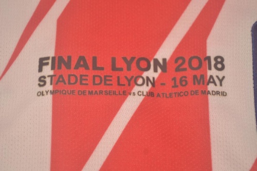 Atletico Madrid 17/18 Europa League Home Final Jerse