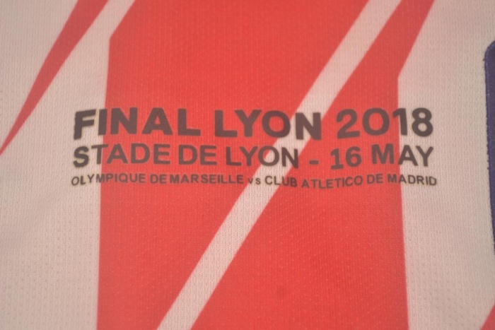 Atletico Madrid 17/18 Europa League Home Final Jerse