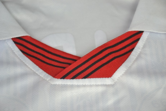 AC Milan 97/98 Away White Soccer Jersey