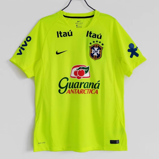 Men's Brazil short training suit yellow 2021