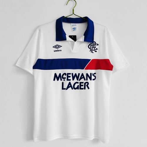 Rangers 1994 Away White Soccer Jersey