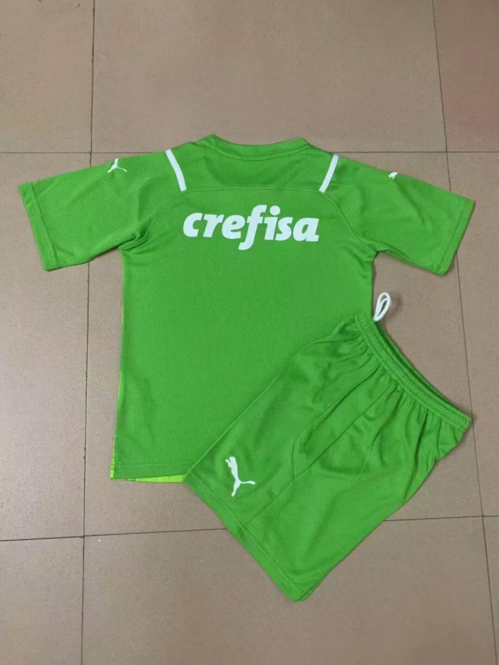 Kids Palmeiras Goalkeepr Green Jersey 2021/22