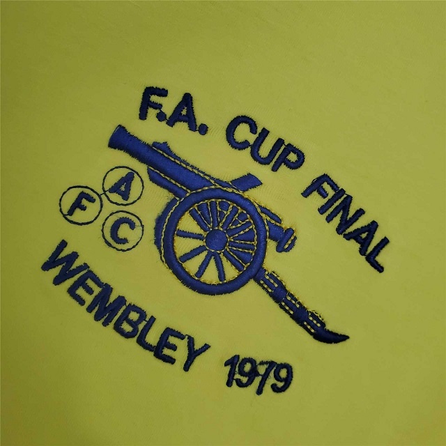 Arsenal 1979 FA Cup Final Long Yellow Jersey
