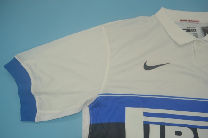 Inter milan 09/10 Away White Soccer Jersey