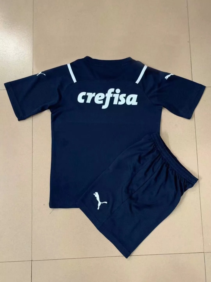 Kids Palmeiras Goalkeepr Navy Jersey 2021/22
