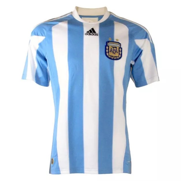 Argentina 2010 World Cup Home Soccer Jersey