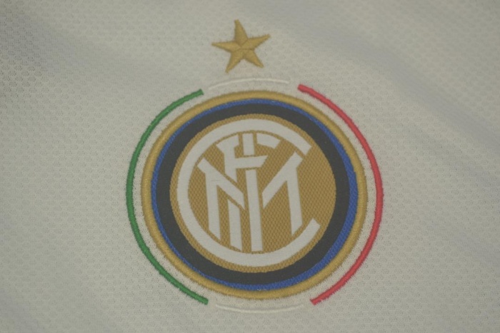 Inter milan 09/10 Away White Soccer Jersey