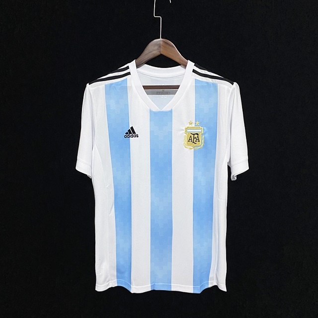 Argentina 2018 World Cup Home Soccer Jersey