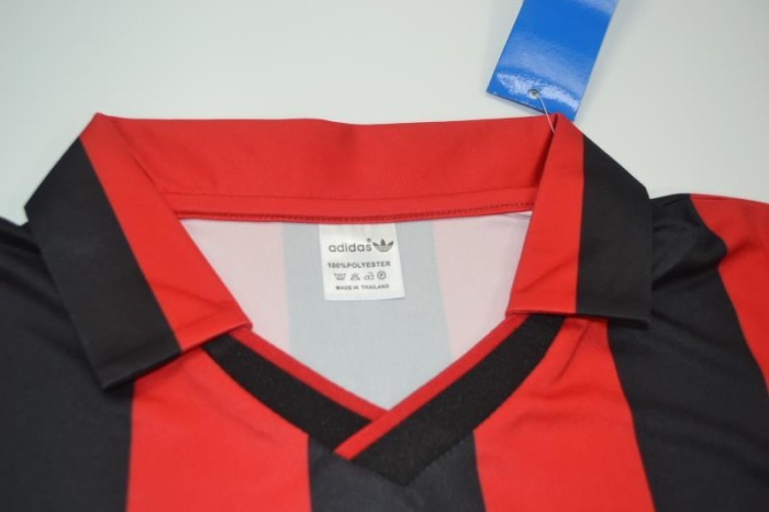 AC Milan 91/92 Home Soccer Jersey