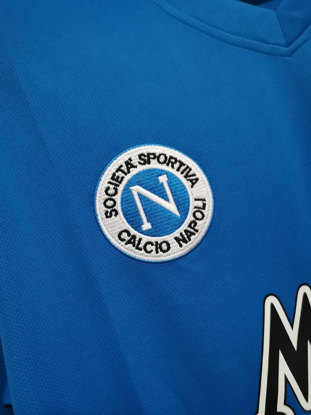 Napoli 89/90 Home Soccer Jersey