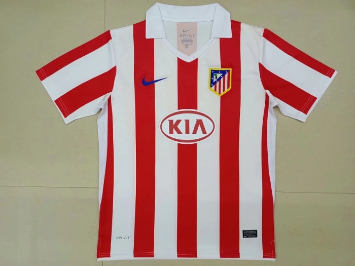 Atletico Madrid 10/11 Home Soccer Jersey