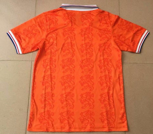 1995 Netherlands Retro Home Soccer Jersey Men's