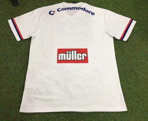 Paris St Germain 91/92 Away White Soccer Jersey