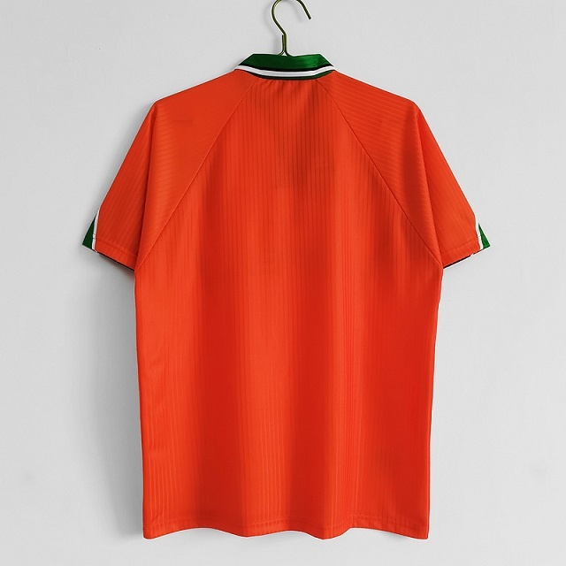 Ireland 97/98 Away Orange Soccer Jersey