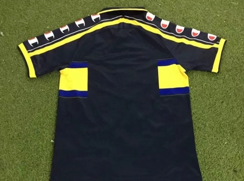 Parma 99/00 Away Black Soccer Jersey