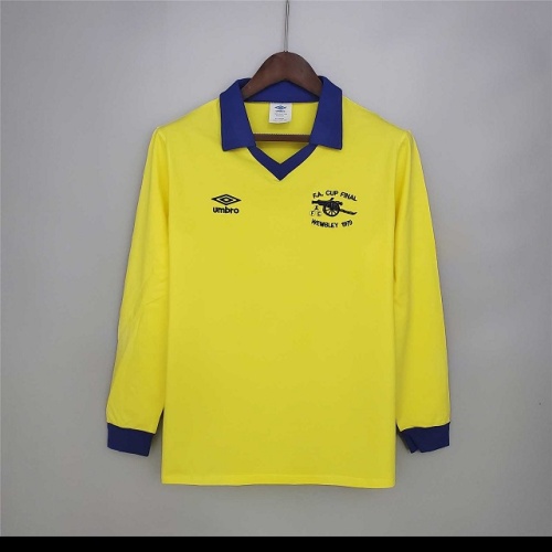 Arsenal 1979 FA Cup Final Long Yellow Jersey