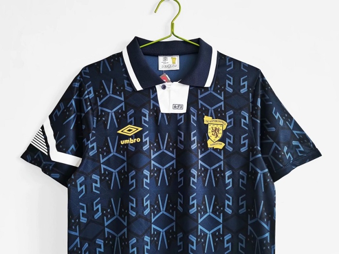 Scotland 91/94 Home Soccer Jersey