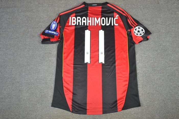 AC Milan 10/11 Home Soccer Jersey