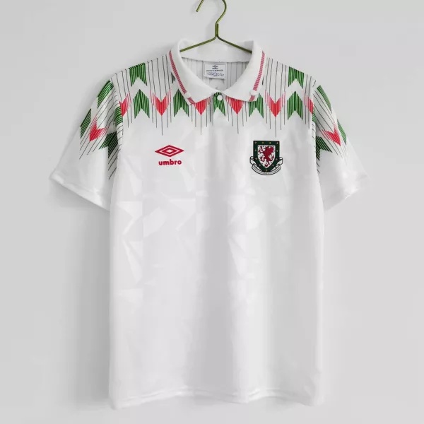 90/92 Welsh Away Retro Jersey Fans Version
