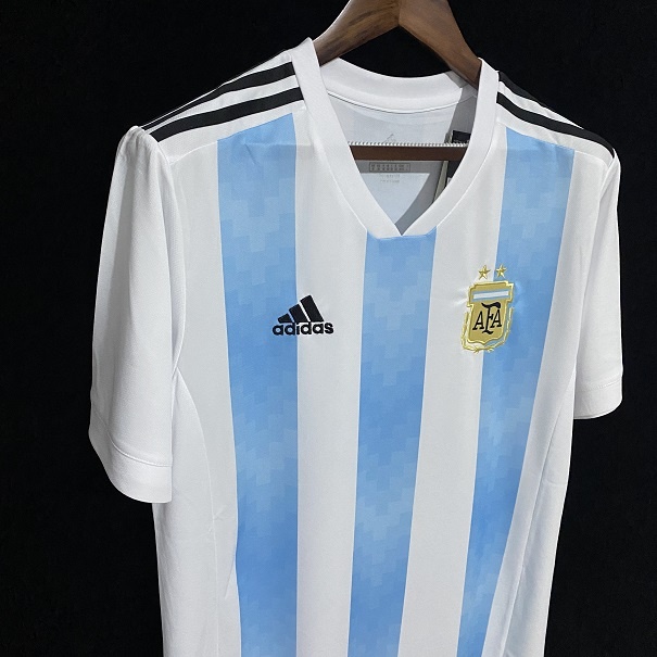 Argentina 2018 World Cup Home Soccer Jersey