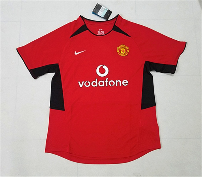 Manchester Utd 01/02 Home Soccer Jersey