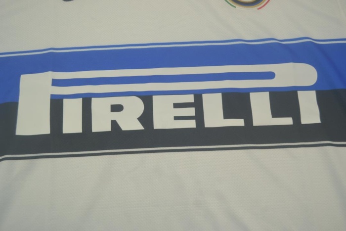 Inter milan 09/10 Away White Soccer Jersey