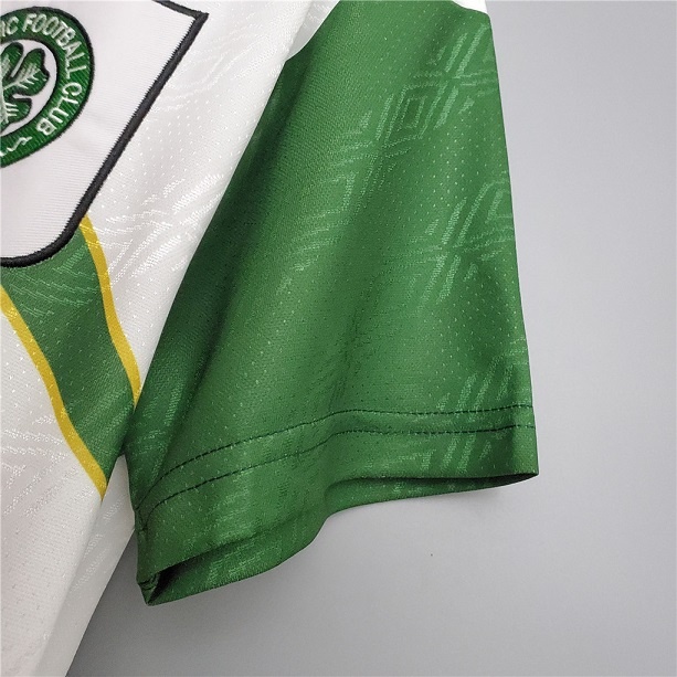 Celtic 93/95 Away White Soccer Jersey