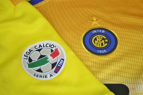 Inter milan 02/03 Third Yellow Soccer Jersey