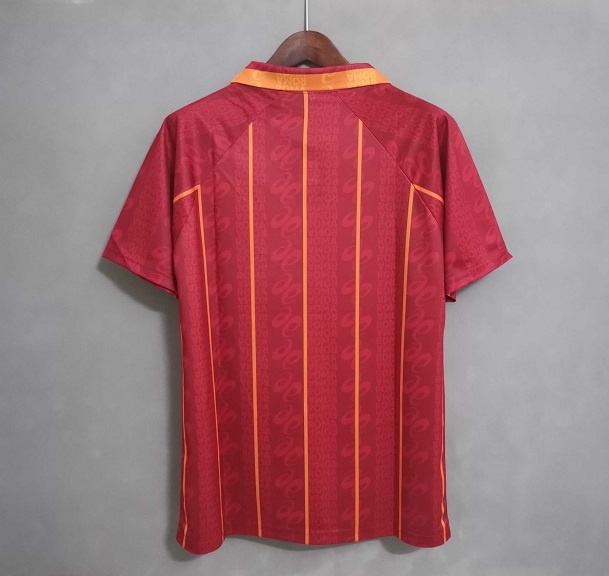 Roma 96/97 Home Soccer Jersey