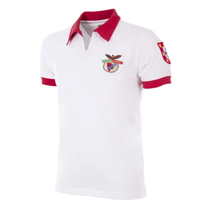 Benfica 1961 Away White Soccer Jersey