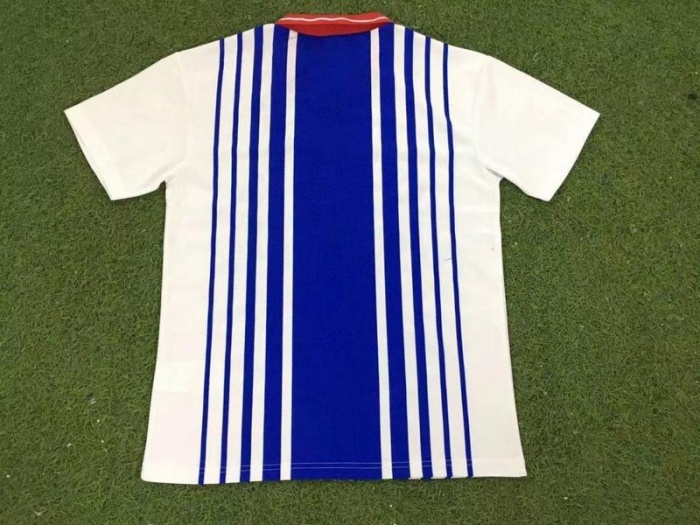 Paris St Germain 92/93 Away White/Blue Jersey