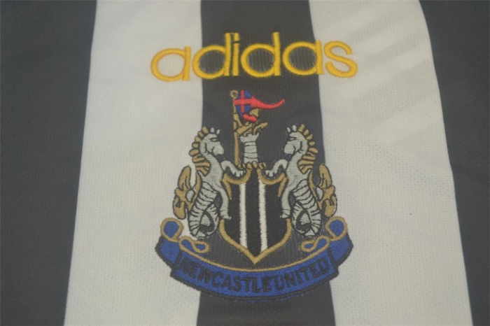 Newcastle 97/99 Home Long Soccer Jersey