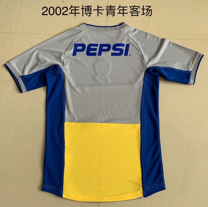 Boca Juniors 01/02 Away Soccer Jersey